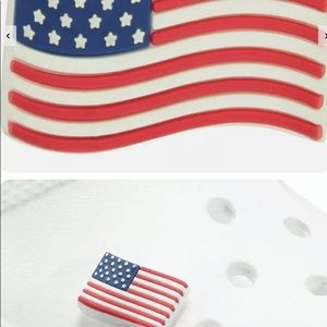 NWT CROC CHARM FLAG